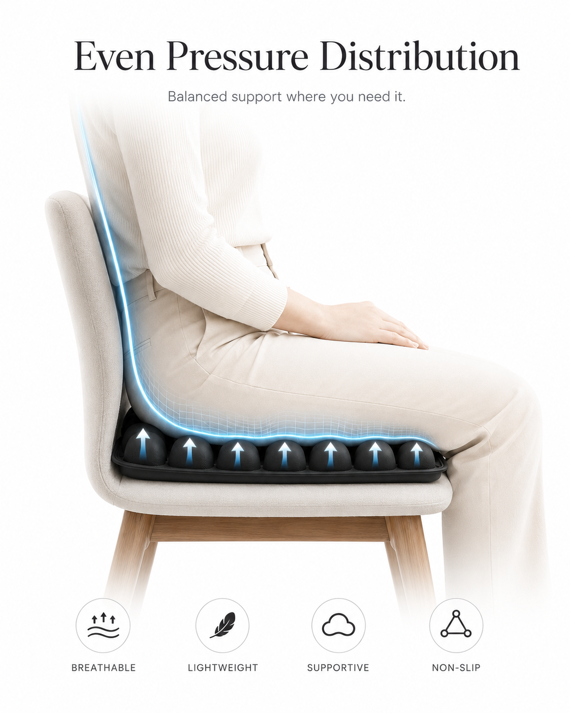 Cloudseat - Inflatable Travel Cushion